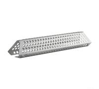 Efficiente legna da ardere in acciaio inox con design perforato a nido d'ape per bruciare senza fumo durante le attività di campeggio (misura grande)