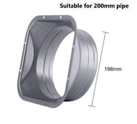 Efficiente Metallo Tubo Connettore for 4 25.4cm Scarico Tubo Con Pressione Gola