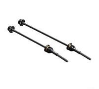 Efficiente mozzo per bicicletta a sgancio rapido per rimozione e installazione senza cuciture della ruota (è nero)