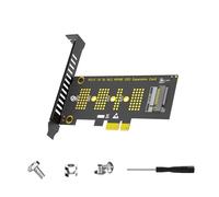 Efficiente NVME Hard Disk a PCIe 1x Adattatore Expansion Card Fast Speed Trasferimento Migliora la connettività del computer NVME a PCIE Scheda