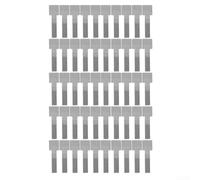 Efficiente organizzazione dei cavi 50 cinghie regolabili per la gestione dei cavi di ricarica e dati nel tuo spazio di lavoro (grigio)