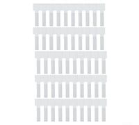 Efficiente organizzazione dei cavi 50 cinghie regolabili per la gestione dei cavi di ricarica e dati nel tuo spazio di lavoro (bianco)