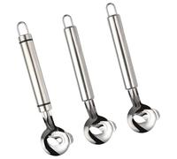 Efficiente pelapatate per cactus in acciaio inox utensili da cucina multiuso per sbucciare la frutta e preparare tagliatelle cinesi 3 pezzi strumento cucchiaio sbucciare cactus