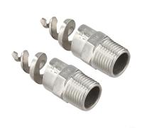 Efficiente per la rimozione della polvere con 2 ugelli atomizzatori a spirale in acciaio inossidabile per apparecchiature industriali InFor (1/2)