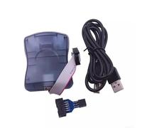 Efficiente programmatore USB AVR ISP progettato per il download rapido di codice e piena compatibilità con AVR Studio e tutti i dispositivi AVR abilitati ISP (adattatore STK500)