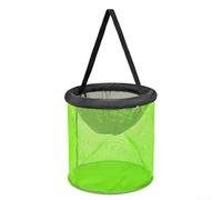Efficiente rete da pesca con chiusura a coulisse e corda per una facile maneggevolezza (35 cm)