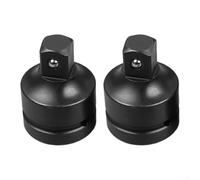 Efficiente riduttore di presa transizione da un mezzo pollice a un tre ottavi di pollice reso semplice con questo set di due adattatori