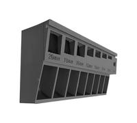 Efficiente selezione di viti in plastica per proprietari di utensili con piano denso per officina e set di proprietari di viti pubblicati