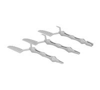 Efficiente Set di Pettine per Permanenti per Capelli Salone con Design Ergonomico - ABS Eco -friendly Blue Styling e Tyeing Tools (GREY)