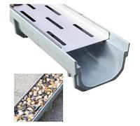 Efficiente sistema di griglia a canale Draina per la gestione dell'acqua del cortile & r Soluzione per grondaie per un migliore drenaggio e prevenzione delle inondazioni