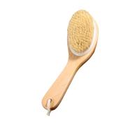 Efficiente Spazzola Per Doccia Portatile Pulizia Profonda E Un Massaggio A Secco Doccia Con Strumento La Pulizia Del Bagno Con Manico Ergonomico In Legno