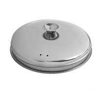 Efficiente strumento di cottura a vapore per preparare piatti nutrienti come riso, verdure, frutti di mare, uova e purea di pasti per bambini (coperchio pentola da 20 cm)