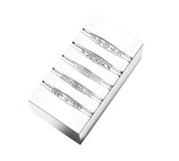 Efficiente strumento di gioielli in acciaio texture per il motivo a stella incisione su anelli facilita i processi di produzione rapidi