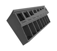 Efficiente strumento di selezione delle viti con piano denso per officina e set creativo strumento planner