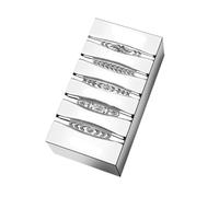 Efficiente strumento in acciaio per gioielli texture per l'incisione a stella su anelli, che facilita i processi di produzione rapidi