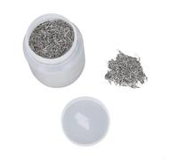 Efficiente supporto magnetico per lucidatura da 1 kg, 0 perni da 7 mm x 5 mm in acciaio inossidabile per l'uso nella sbavatura di parti metalliche (0,5 × 7 mm)