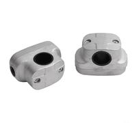 Efficiente supporto per manico per tosaerba adatto sia per maniglie da 22 mm che 28 mm, processo di installazione semplificato