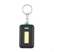 Efficiente torcia a LED con attivazione a scatto, offre una luce brillante per la navigazione al buio o il controllo dell'ambiente circostante (verde)