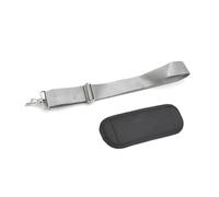 Efficiente tracolla in nylon regolabile tramite fibbie in metallo e spallina per un maggiore comfort in tre colori comoda cinghia