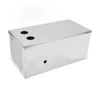 Efficiente trappola per grasso in acciaio inossidabile a 3 stadi, capacitÃ 4 GPM, dimensioni 50x25 cm