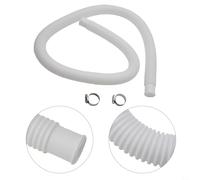 Efficiente tubo di flusso d'acqua per piscina Intex, diametro 1 25 pollici, lunghezza 159 pollici per pompa e riscaldatore