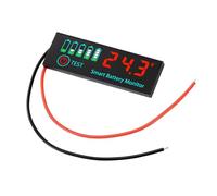 Efficienza 18650 INDICAZIONI DELLA BATTERE INDICAZIONI TESTER LED MODULO SCHERMI DISTA PER SISTEMI ELETTRICI 7-55 V INDICATORIO LAVELLA SOLAR