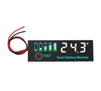 Efficienza 18650 INDICAZIONI DELLA BATTERE INDICAZIONI TESTER LED MODULO SCHERMI DISTA PER SISTEMI ELETTRICI 7-55 V INDICATORIO LAVELLA SOLAR