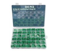 Efficienza 595PCS Aria Condizionata o Ring Set Con 36 Misure per Meccanici