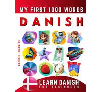 Effie Delarosa Learn Danish for Beginners, My First 1000 Words (Tascabile)