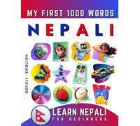 Effie Delarosa Learn Nepali for Beginners, My First 1000 Words (Tascabile)
