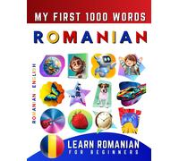 Effie Delarosa Learn Romanian for Beginners, My First 1000 Words (Tascabile)
