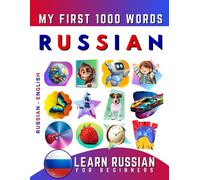 Effie Delarosa Learn Russian for Beginners, My First 1000 Words (Tascabile)