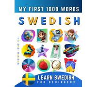 Effie Delarosa Learn Swedish for Beginners, My First 1000 Words (Tascabile)