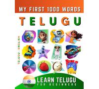 Effie Delarosa Learn Telugu for Beginners, My First 1000 Words (Tascabile)