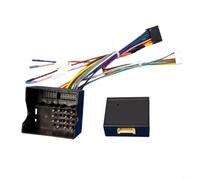 EffiFish Adattatore per cablaggio, decoder CAN Bus 16Pin per cavo radio Android per Skoda