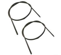 EffiFish Albero di trasmissione flessibile per tosaerba C506000380, ricambio in acciaio per SHC-1700 SHC-225S SHC-212 PPSR-2122 nero (2 pezzi)