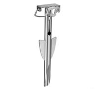 EffiFish Ancora in acciaio inox per kayak, barca da pesca, picchetto per sabbia con spirale resistente spiaggia e fondo fangoso, 43 cm (ancora)