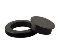 EffiFish Anello per foro per ombrellone da giardino in silicone per alberi da 4,1 cm, adatto a fori da 5 cm, riduce il rumore del vento per mobili da esterno