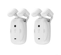 EffiFish Apri tenda intelligente, con batteria da 4000 mAh, motore wireless per controllo app Tuya, per Alexa Voice, adatto per guida a T, guida a U, asta romana, per automazione domestica (C)