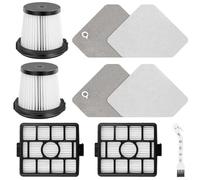 EffiFish Aspirapolvere Kit Spazzola Laterale Filtro di Ricambio Set Palmare Pre-Motore Schiuma Feltro Filtri Spazzola Per Shark BU3523 BU3521 BU3120