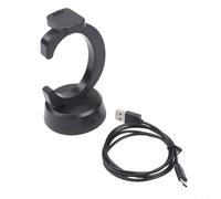 EffiFish Base di ricarica di ricambio per orologio Xplora X6 Play, supporto sicuro in ABS con cavo USB, caricabatterie compatto 5 V 1000 mA, nero