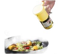 EffiFish Bottiglia spray per olio in vetro, 250 ml, nebulizzatore pressurizzato per cucinare e cuocere con atomizzazione grandangolare, design a prova di perdite con doppie guarnizioni in silicone