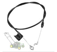 EffiFish Cavo di controllo della lama, per tosaerba a spinta JS60H JS63C M10 M23, adatto per OE GC00036 acciaio e gomma nera