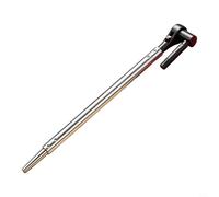 EffiFish Chiave a cricchetto resistente per cinghie di legatura, girevole a 360° per cinghie in acciaio CR-V con interruttore rapido, argento 58 mm (A)