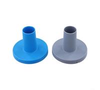 EffiFish Connettore filtro per piscina connettore per getto d'acqua Intex, connettori di uscita per piscina, adattatore per filtro piscina da 3,8 cm, parti di ricambio (grigio + blu)