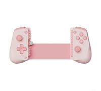 EffiFish Controller di gioco estensibile, per iOS e Android, compatto, 21 x 9,3 x 5,4 cm, struttura in ABS, gioco on-the-go (rosa)