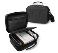 EffiFish Custodia rigida per stampante Kodak Dock Plus: custodia antipolvere in EVA con organizer da viaggio, nero (nero)