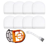 EffiFish Filtro di ricambio per aspirapolvere con filtri in schiuma per squalo per idroVac XL WD101 WD201 AW302 Accessori per collettori di polveri