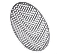 EffiFish Griglia rotonda in acciaio inox per barbecue, griglia di cottura multi-dimensione, griglia di raffreddamento per arrosto, griglia a carbone (24 cm)