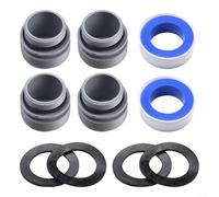 EffiFish Kit di conversione adattatore per piscina, tubo da 40 mm a connettore di uscita di ingresso da 3,8 cm, parti di ricambio per piscine fuori terra Intex (1)